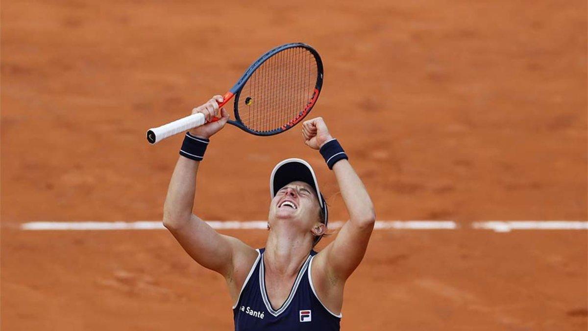 Podoroska viviendo su mejor semana en Roland Garros