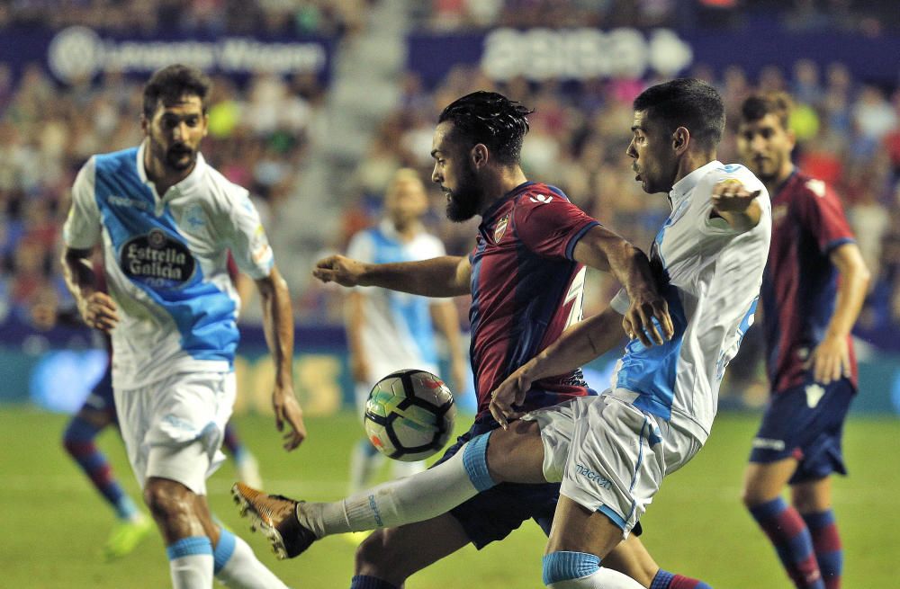 El Dépor no pasa del empate ante el Levante