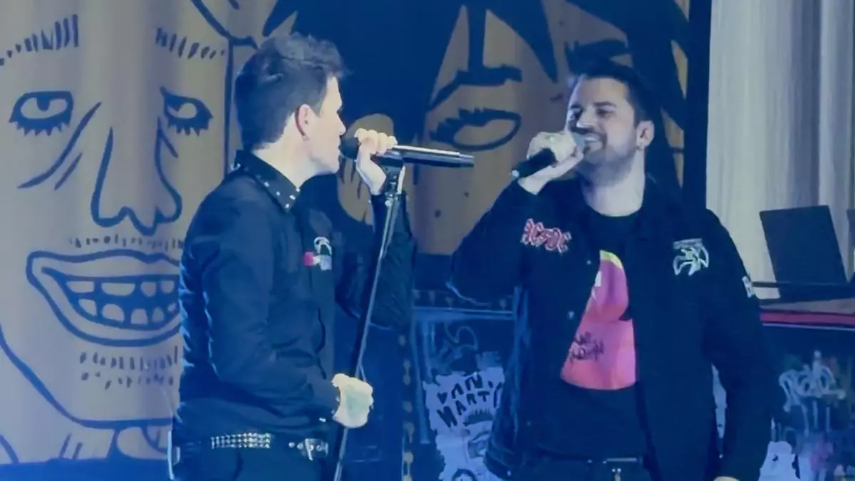 Carlos Díez el joven de Fuenlabrada que subió al escenario del Movistar Arena a cantar junto a Dani Martín