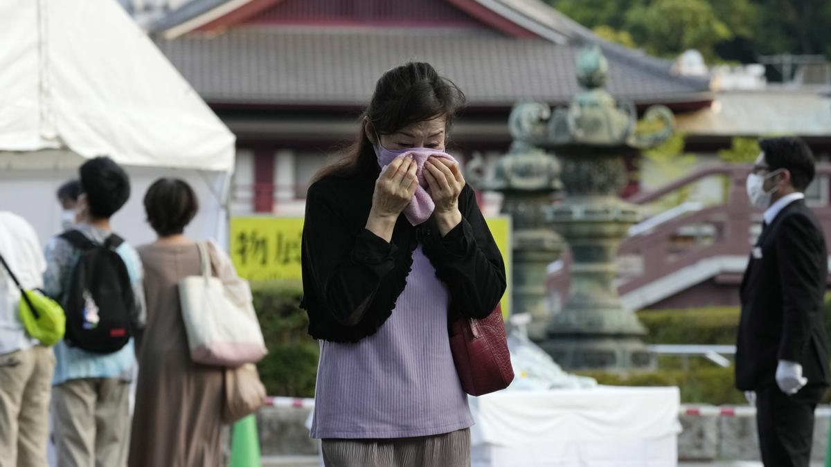 Japón despide a Shinzo Abe.