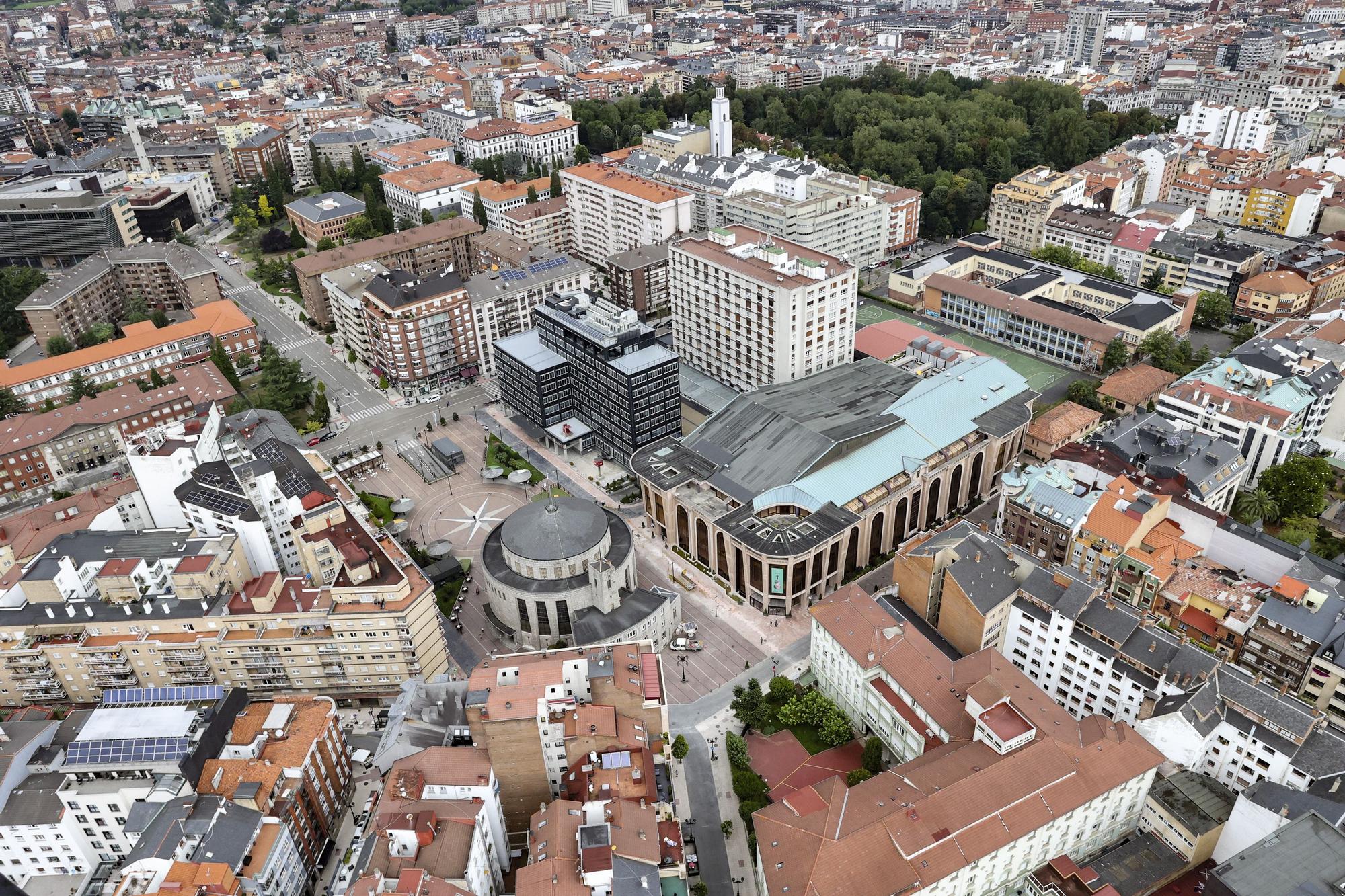 Las mejores imágenes de Oviedo desde el aire