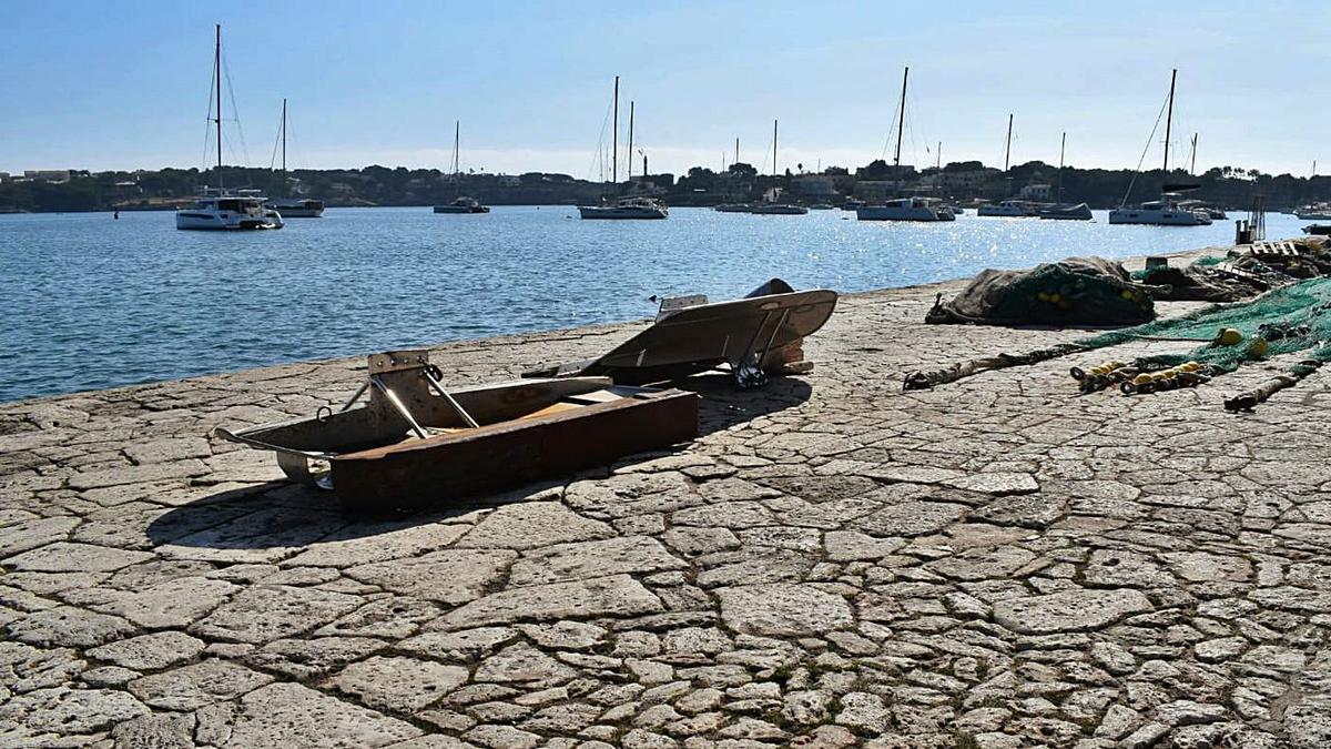 Para la construcción del muelle se utilizaron piedras de los Closos de Can Gaià. | A.RUIZ