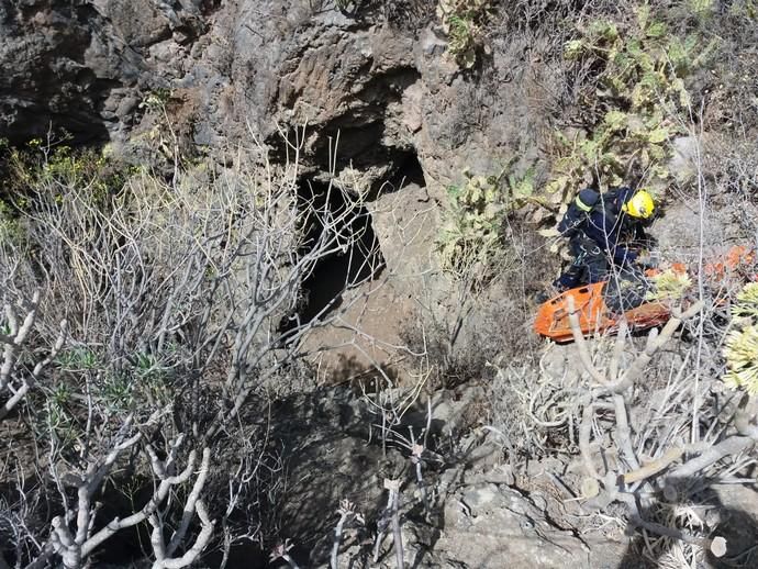 Hallado el cuerpo de un hombre en la Sima de Jinámar