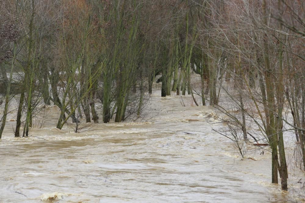 Alerta en Castilla y León por la crecida de ríos