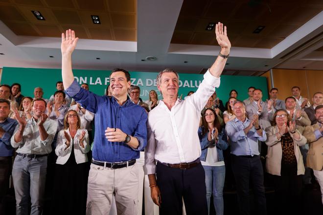 Feijóo llama a trabajar por una "mayoría de estabilidad" en Andalucía