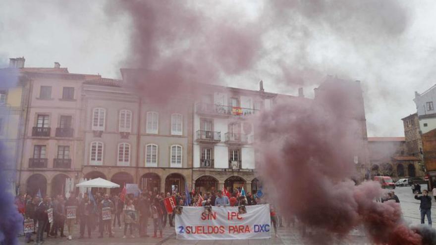 Nuevas protestas en El Parche de la plantilla de DXC