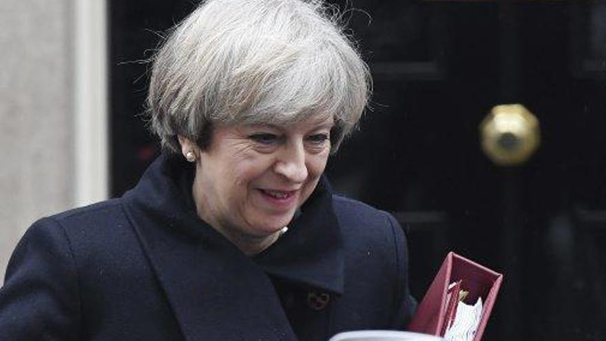 La primera ministra britànica, Theresa May