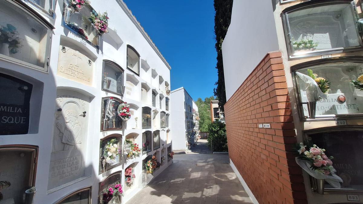 Millores realitzades al cementiri municipal