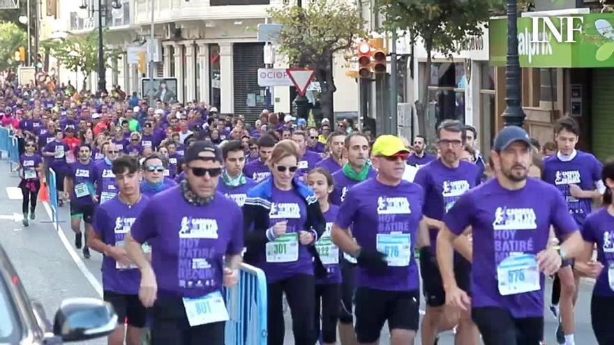 Carrera contra el cáncer de páncreas: Récord en solidaridad en Orihuela