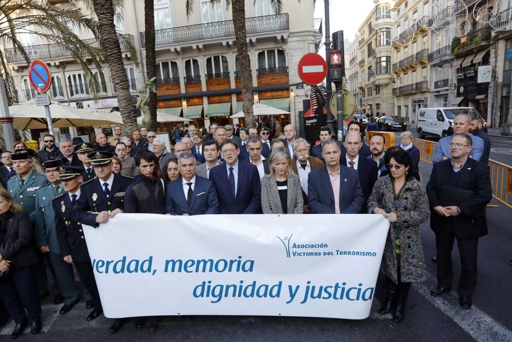 Día Europeo de las Víctimas del Terrorismo en València