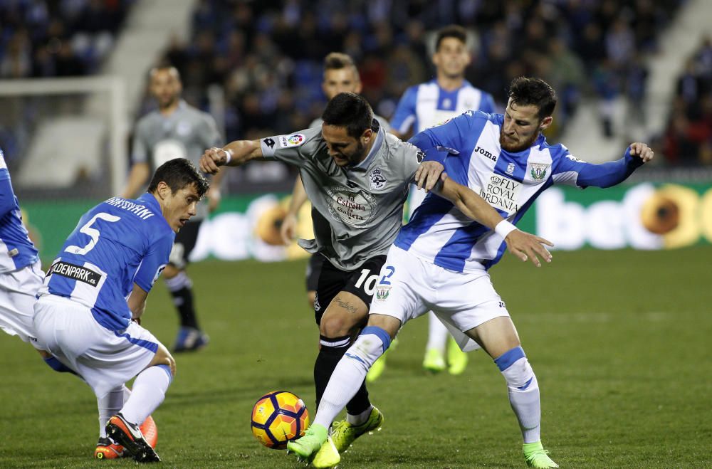 El Dépor sale goleado de Leganés