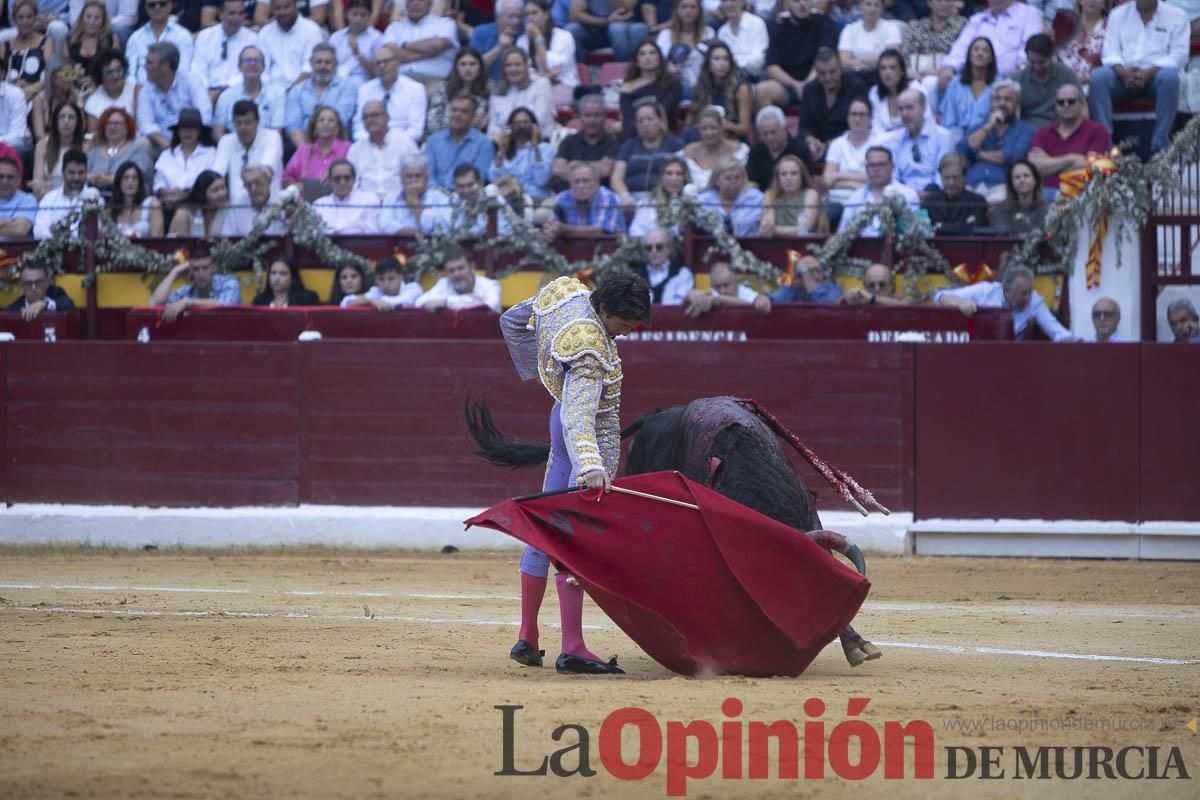 Cuarta corrida en la Feria Taurina de Murcia (Castella, Manzanares y Ureña)