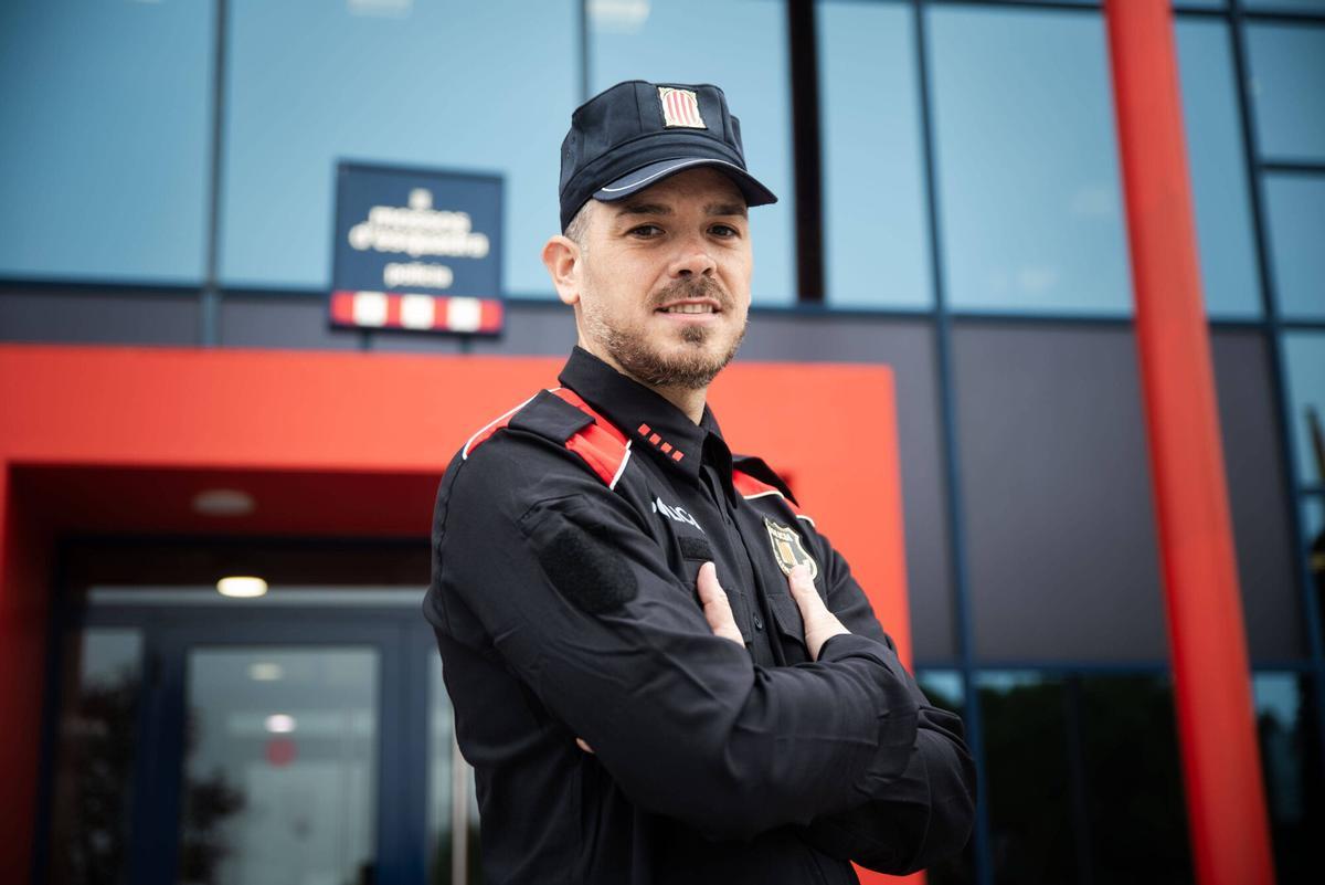 Daniel, el Mosso d'Esquadra que salvó a un niño de morir atragantado en Solsona