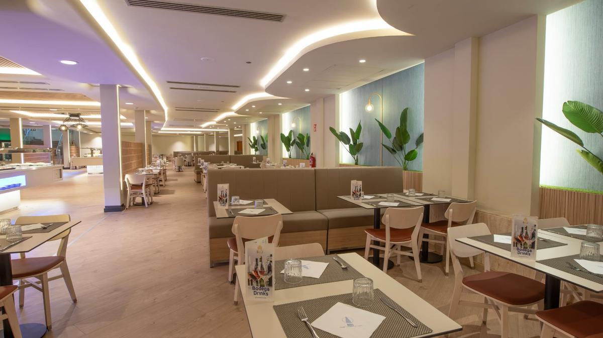 El Buffet Gregal ha sido rediseñado para crear un ambiente más acogedor y organizado