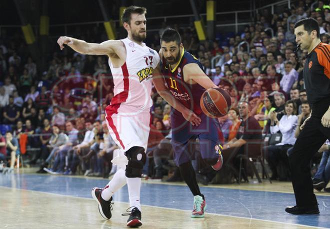 FC Barcelona, 63 - Olympiacos, 76