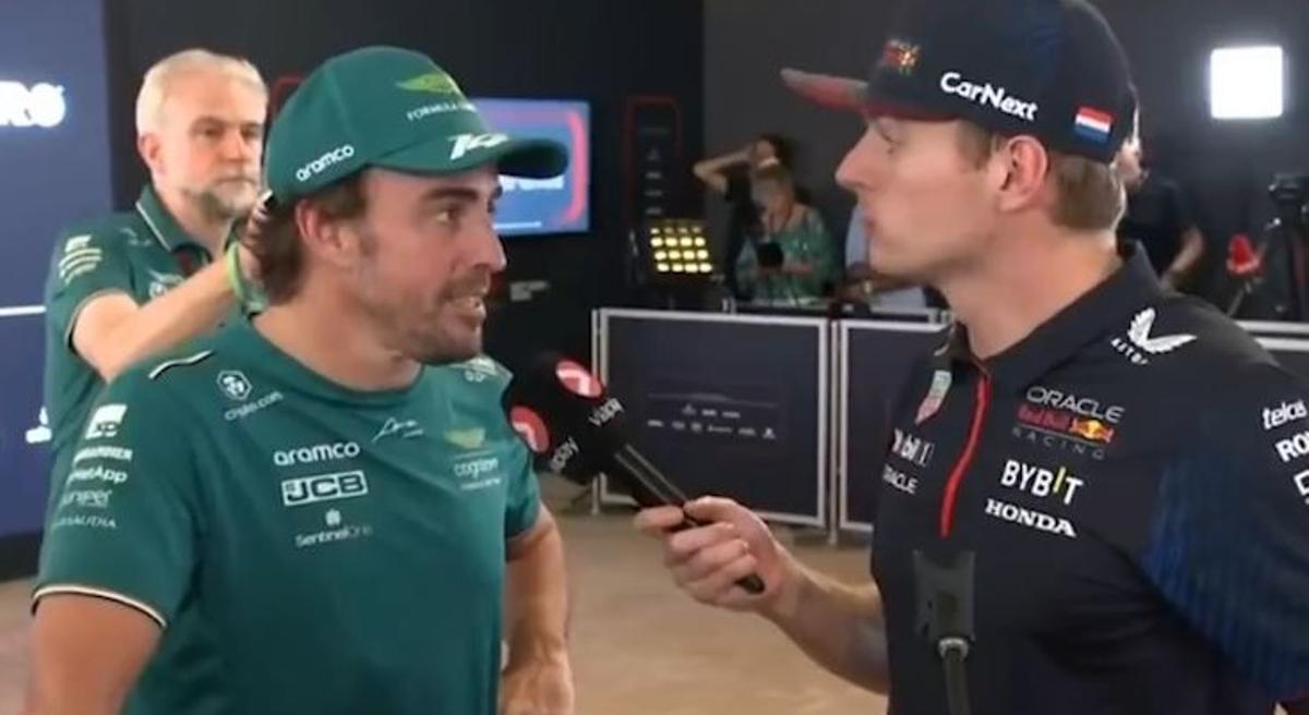 Verstappen entrevista a Alonso y hacen estallar las redes