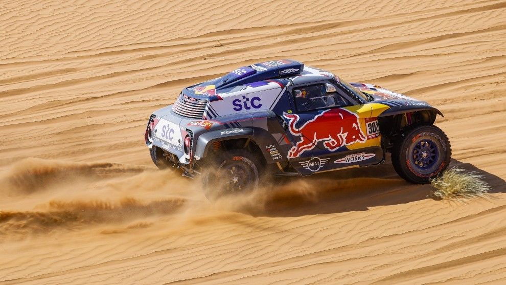 Sainz, el más rápido por el momento en la séptima etapa del Dakar