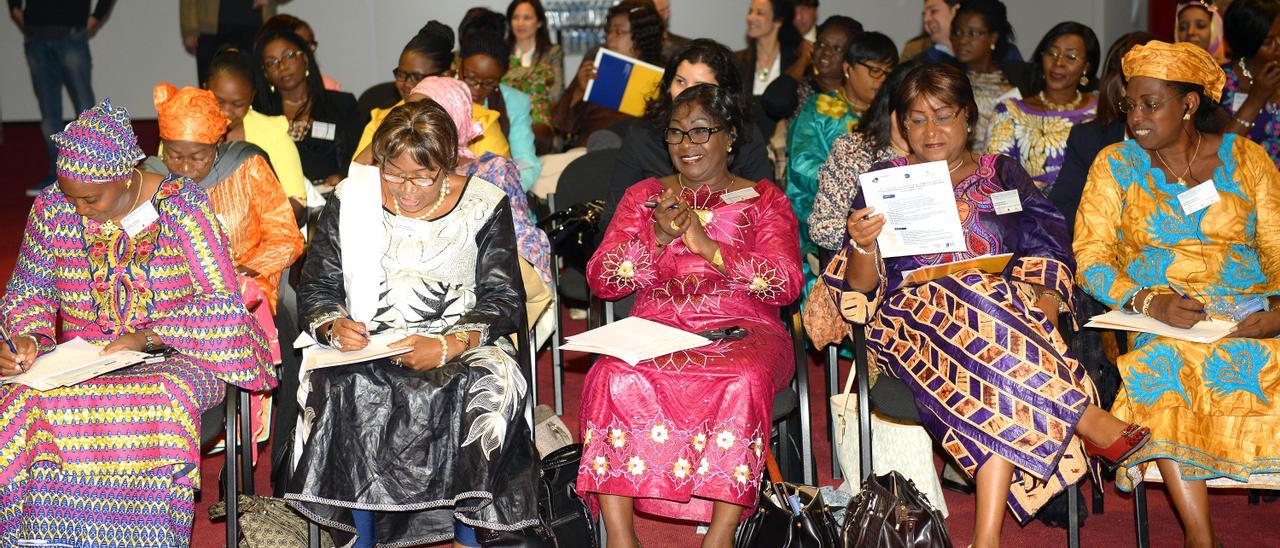 Uno de los encuentros organizados por la Red de Mujeres Profesionales Marítimas y Portuarias de África Occidental y Central en Las Palmas de Gran Canaria.