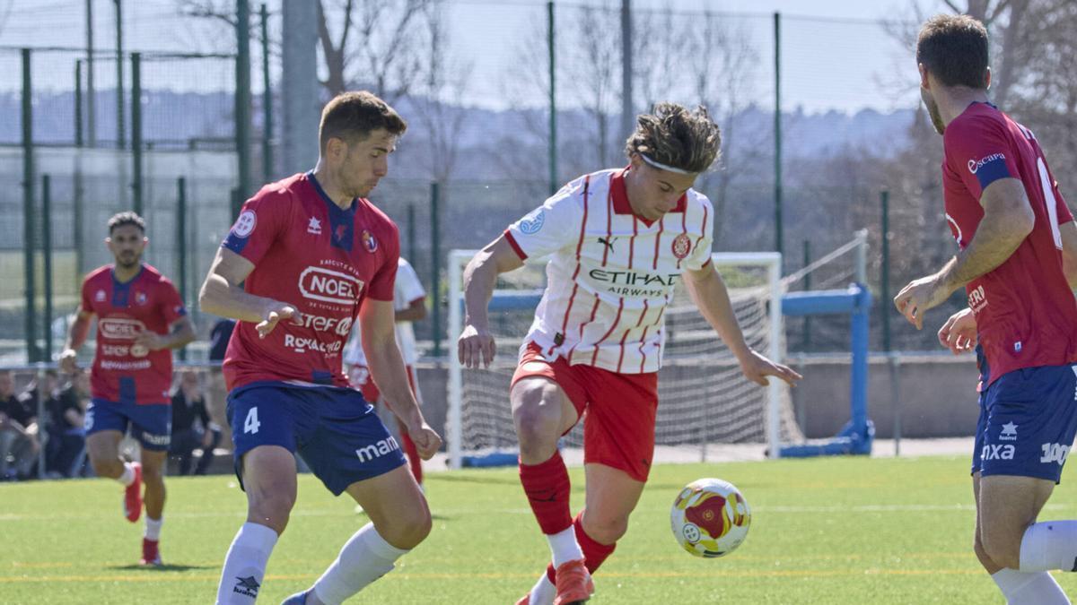 Les imatges del partit Giroba B - Olot a Vidreres