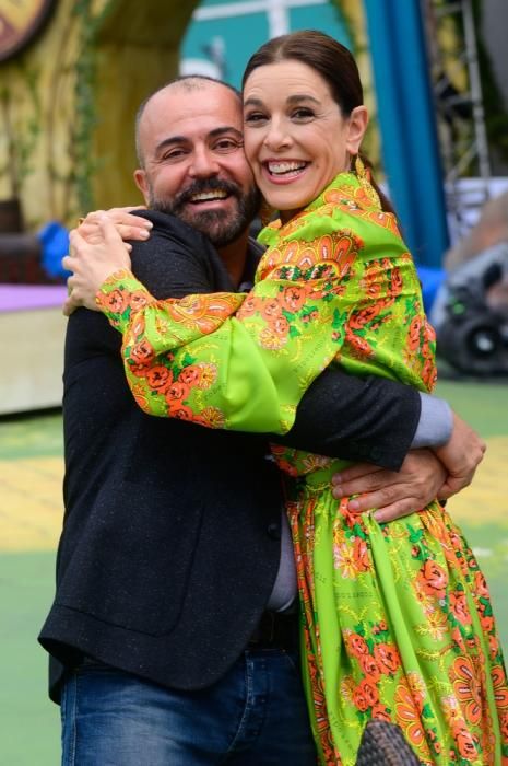 Encuentro con los presentadores de la Gala de la Reina del Carnaval de Las Palmas de Gran Canaria