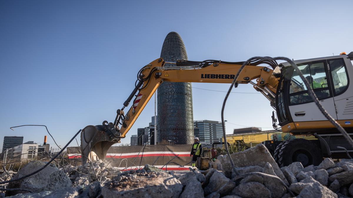 Barcelona inicia las obras del gran parque de Glòries