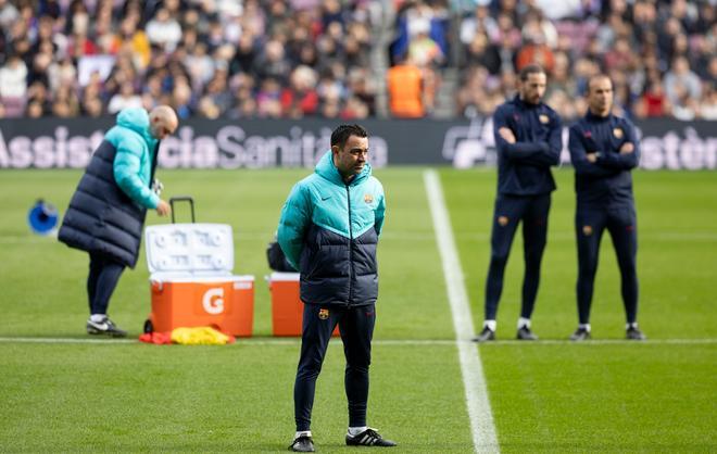 Las mejores imágenes del entrenamiento a puertas abiertas del Barça