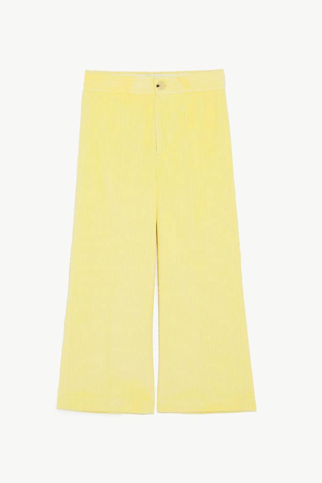 Culotte de pana de Zara