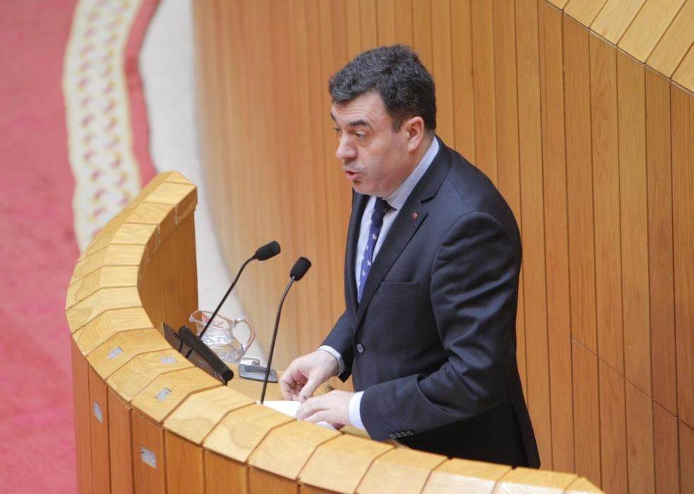 Pleno en el Parlamento de Galicia