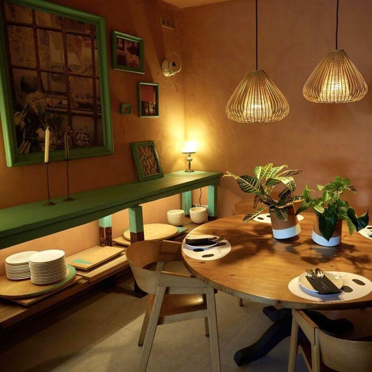 Interior del restaurante Regadera.