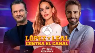 Roberto Leal e Iñaki López, concursantes de un nuevo formato en Antena 3 presentado por Eva González