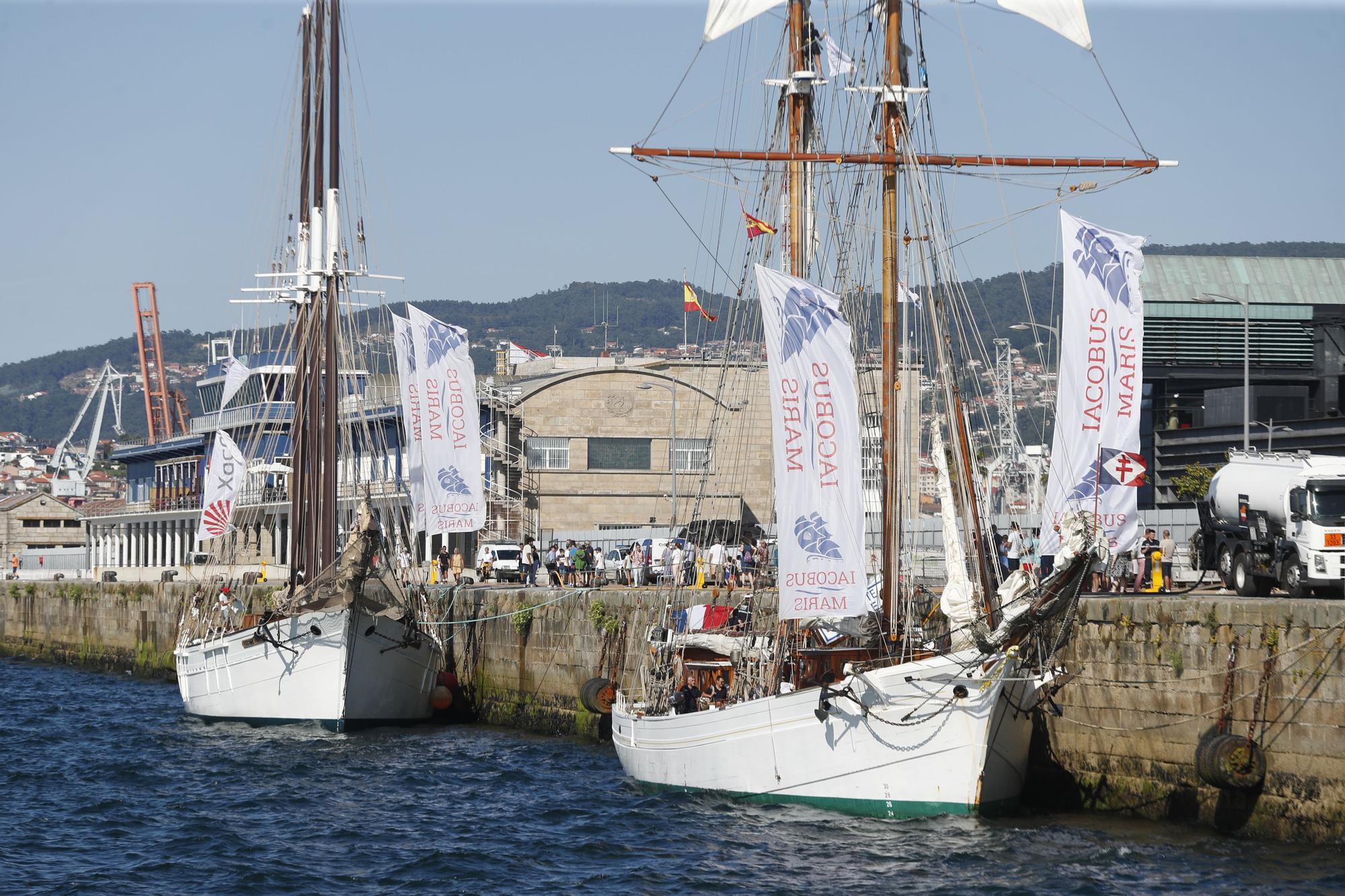 La Iacobus Maris arriba en Vigo