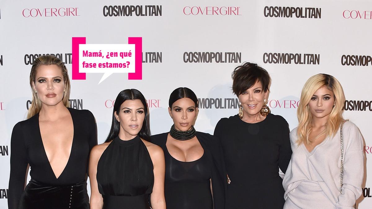 Las kardashian en un photocall