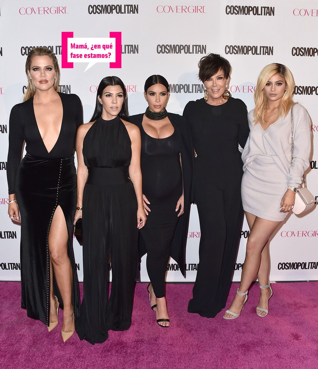 Las kardashian en un photocall