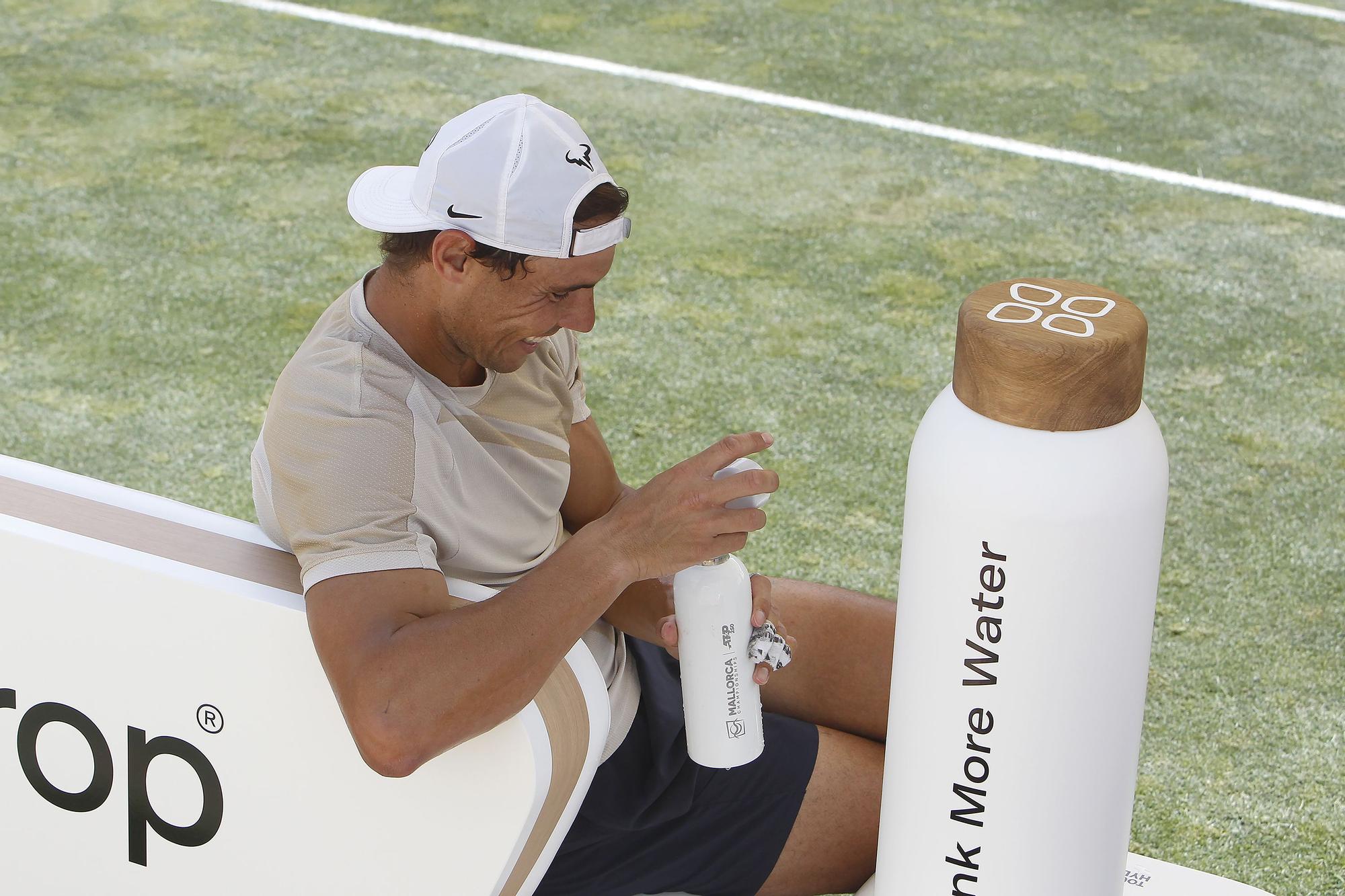 Rafa Nadal viajará el lunes a Wimbledon; así se ha estado preparando