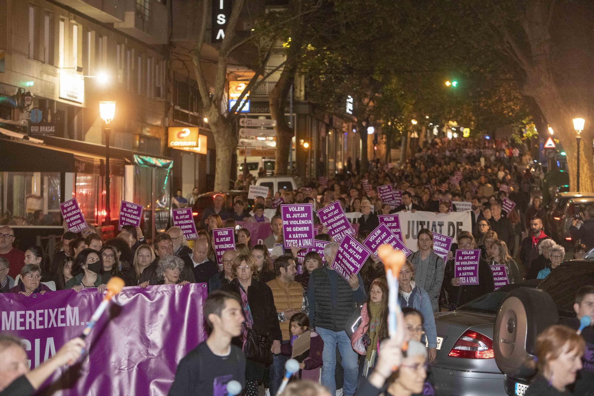 Xàtiva se une para reivindicar la permanencia del juzgado de violencia de género