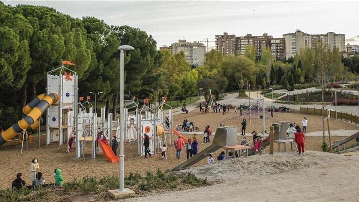 Zona infantil del Parque del Príncipe.