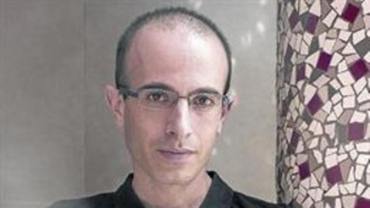 El historiador israelí Yuval Noah Harari, el pasado jueves en Barcelona.