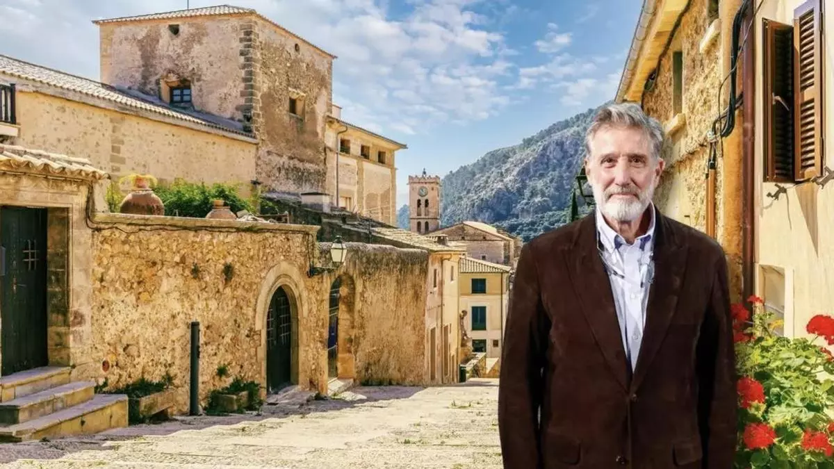 El refugio de Emilio Aragón (67 años) es un pueblo con 66 Bienes de Interés un lugar que considera su particular paraíso y de origen romano