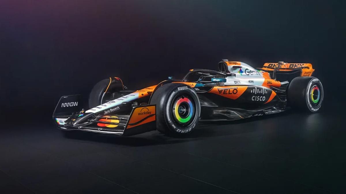 El McLaren MCL39 para Austin