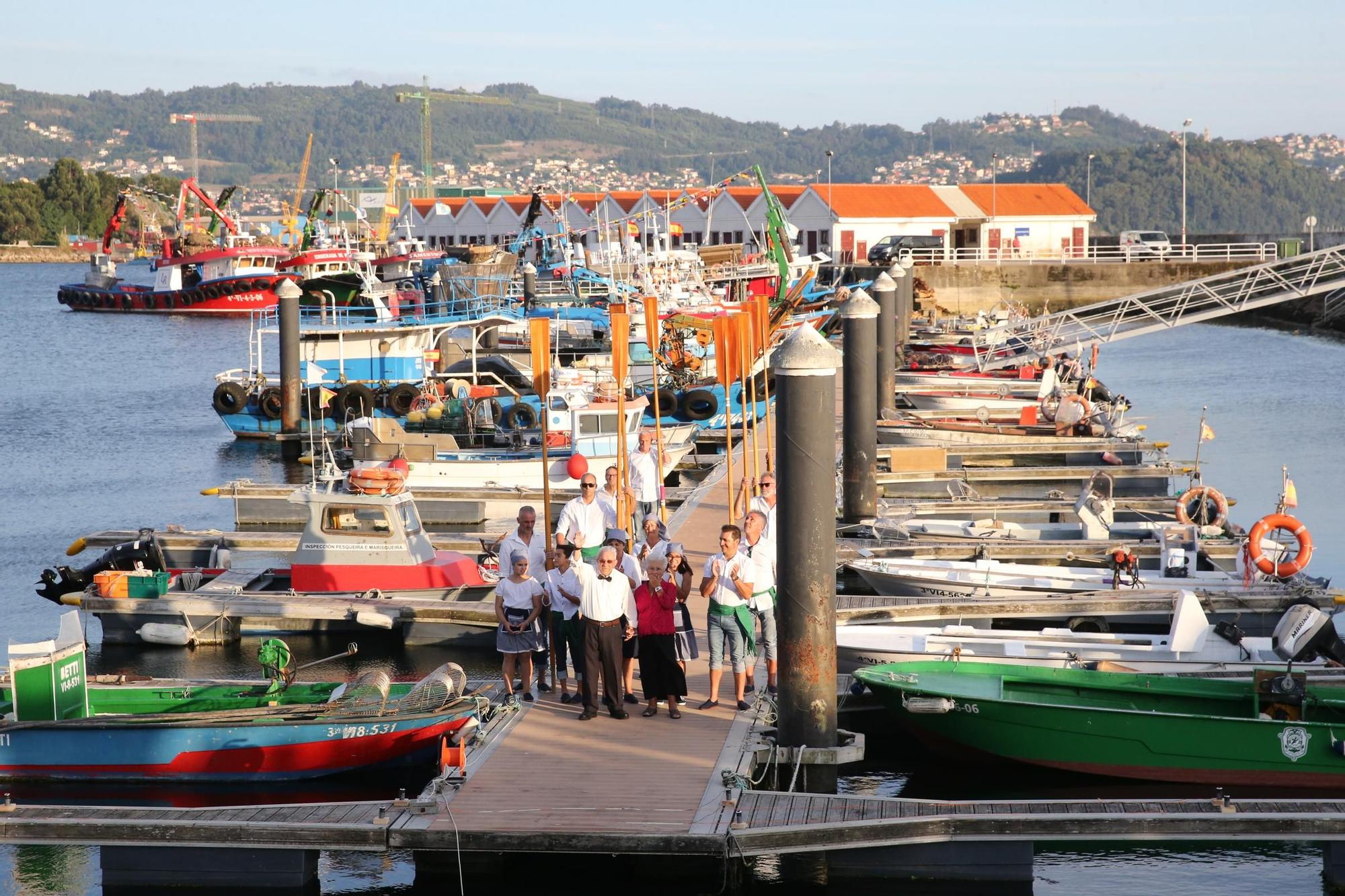 Meira renueva su fe en la Virgen del Carmen