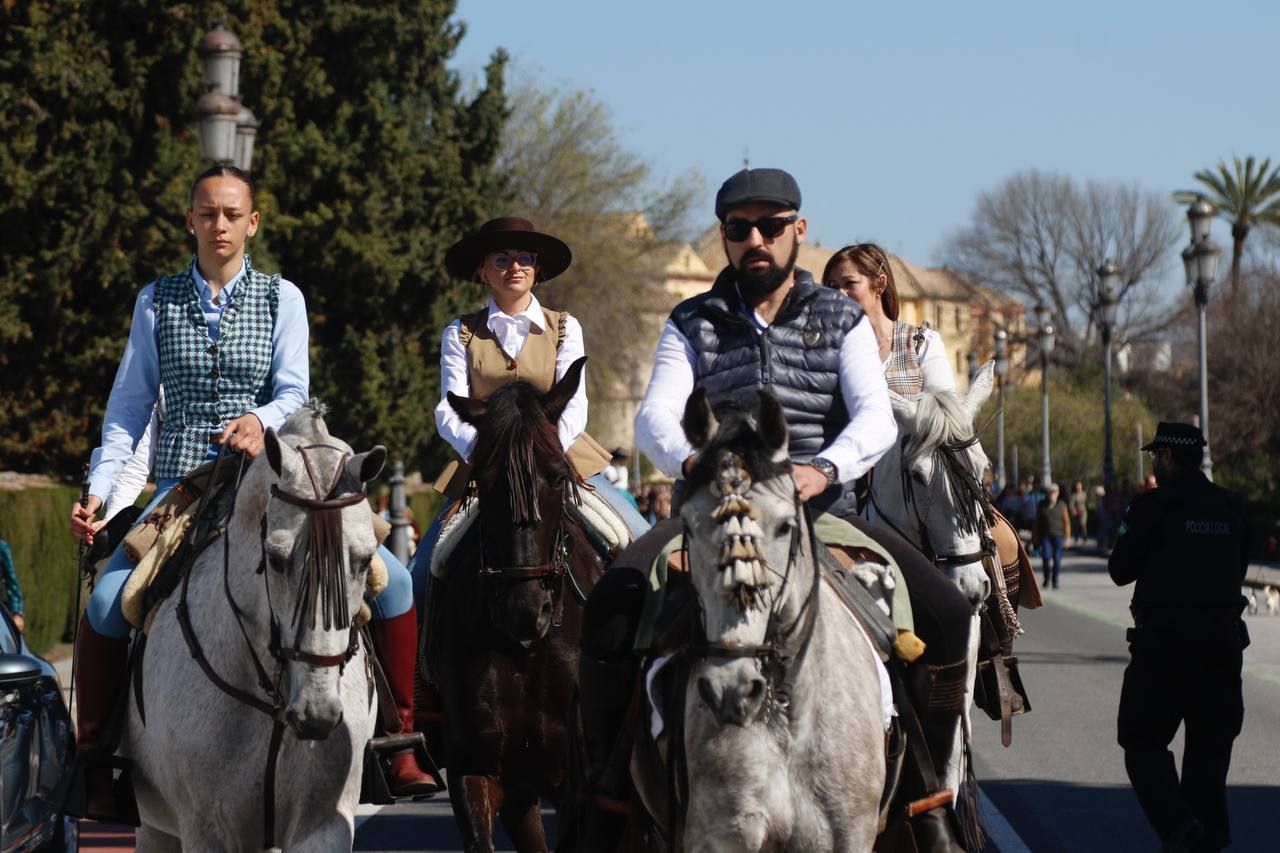 La Marcha Hípica de Córdoba por el 28F, en imágenes