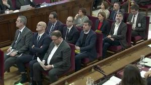 La fiscalia demana mantenir la inhabilitació a la qual es va condemnar Junqueras, Romeva, Turull i Bassa