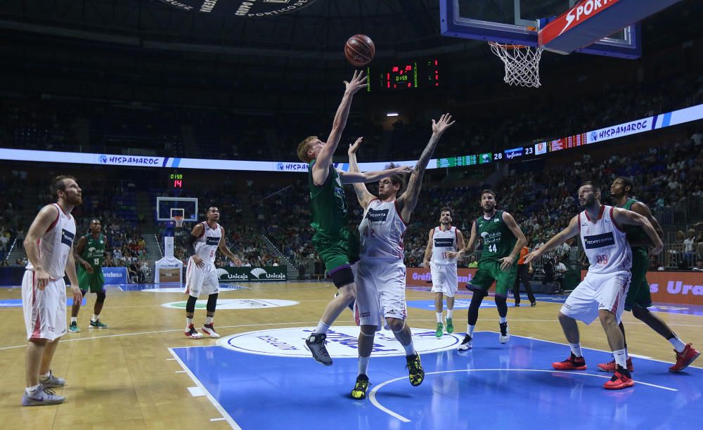 Inesperada derrota del Unicaja en su debut como local.