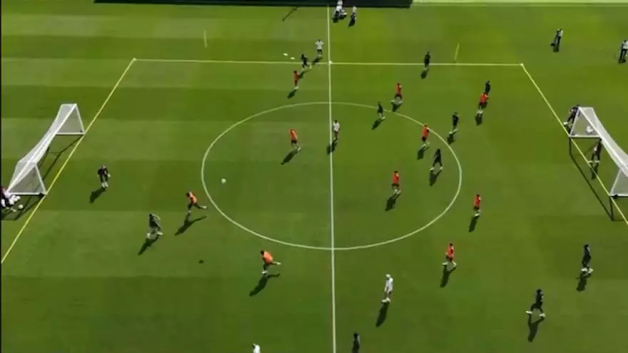 ¡Mbappé anota un golazo para enmarcar en el entrenamiento del Real Madrid!
