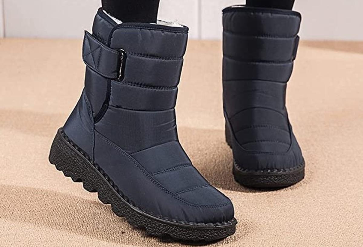 Comprar Botas de invierno de estilo ruso, botas impermeables para