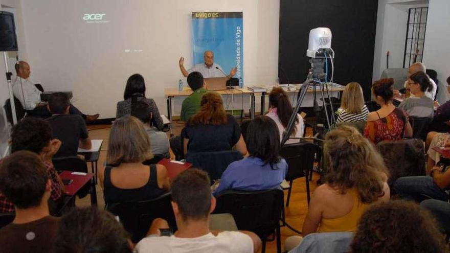 Una de las charlas del curso organizado en 2014 en el Museo Massó. // Gonzalo Núñez