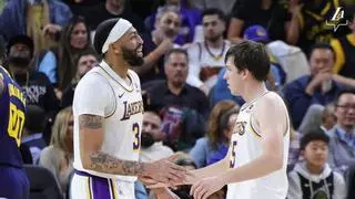 Los Warrios caen ante los Lakers con un LeBron intratable