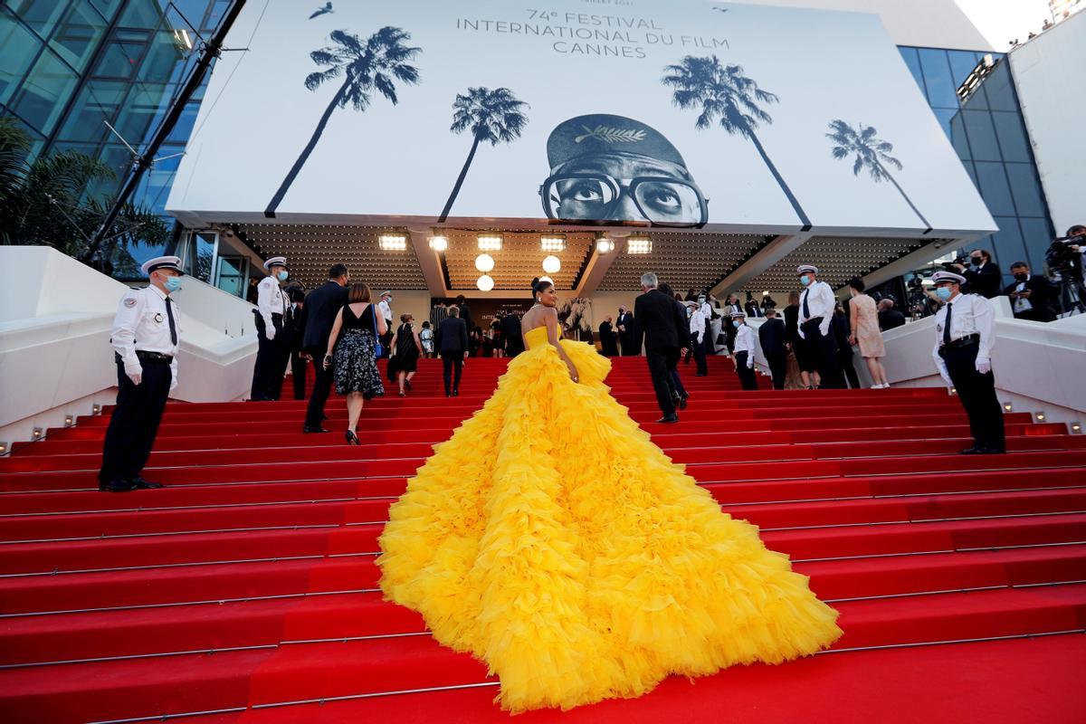 Alfombra roja de la 74ª edición del Festival de Cine de Cannes.