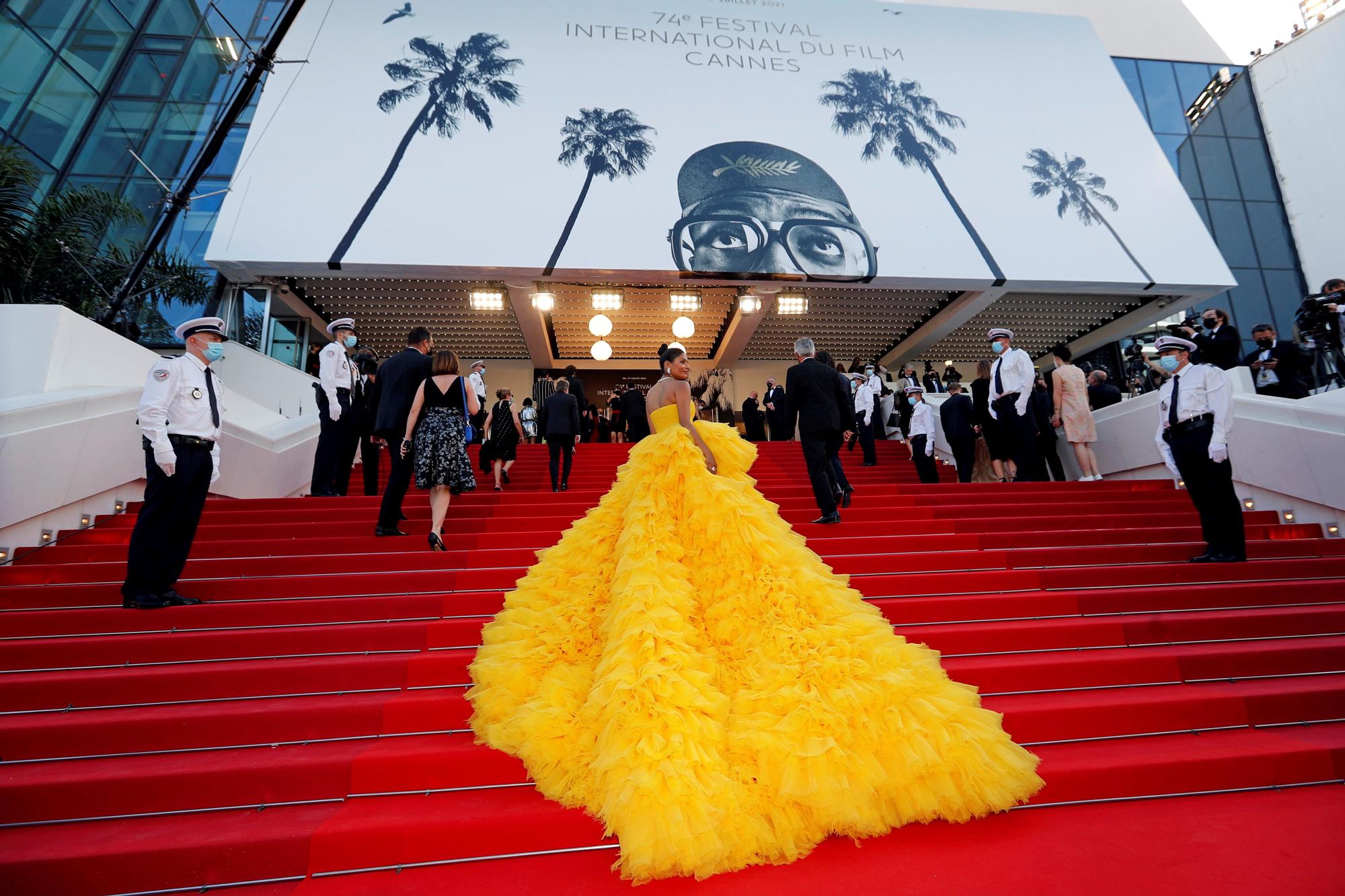 Alfombra roja de la 74ª edición del Festival de Cine de Cannes