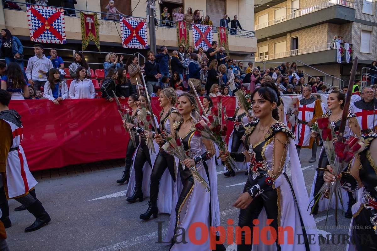 Procesión de subida a la Basílica en las Fiestas de Caravaca (Bando Cristiano)